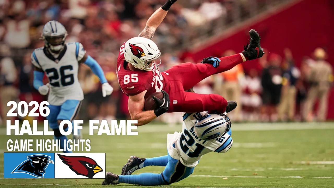 Panthers vs Cardinals | Full Game 1st-Qtr | NFL Hall of Fame Game 2026