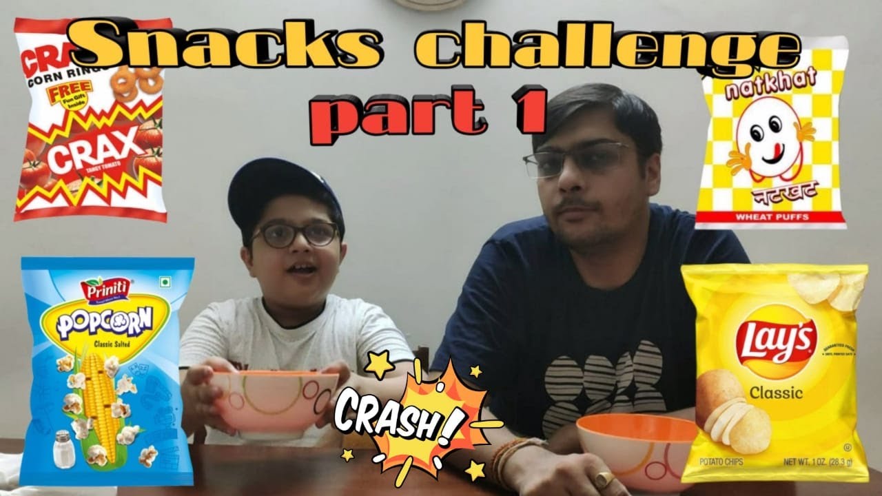 Snacks Challenge Part1 YouTube