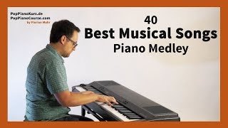 Miniatura del video "40 Best Musical Songs Piano Medley: The Most Popular Music of Broadway & other famous Musicals"