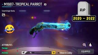 RIP TROPICAL PARROT SKIN 😂 GARENA TOTAL DESTRUCTION 100% 🤣😆 screenshot 3