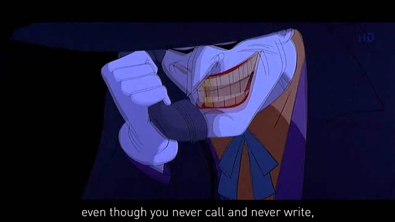 Classic Joker Moment: Joker's Phone Call HD - YouTube