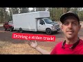 I go on a road trip in a stolen truck!