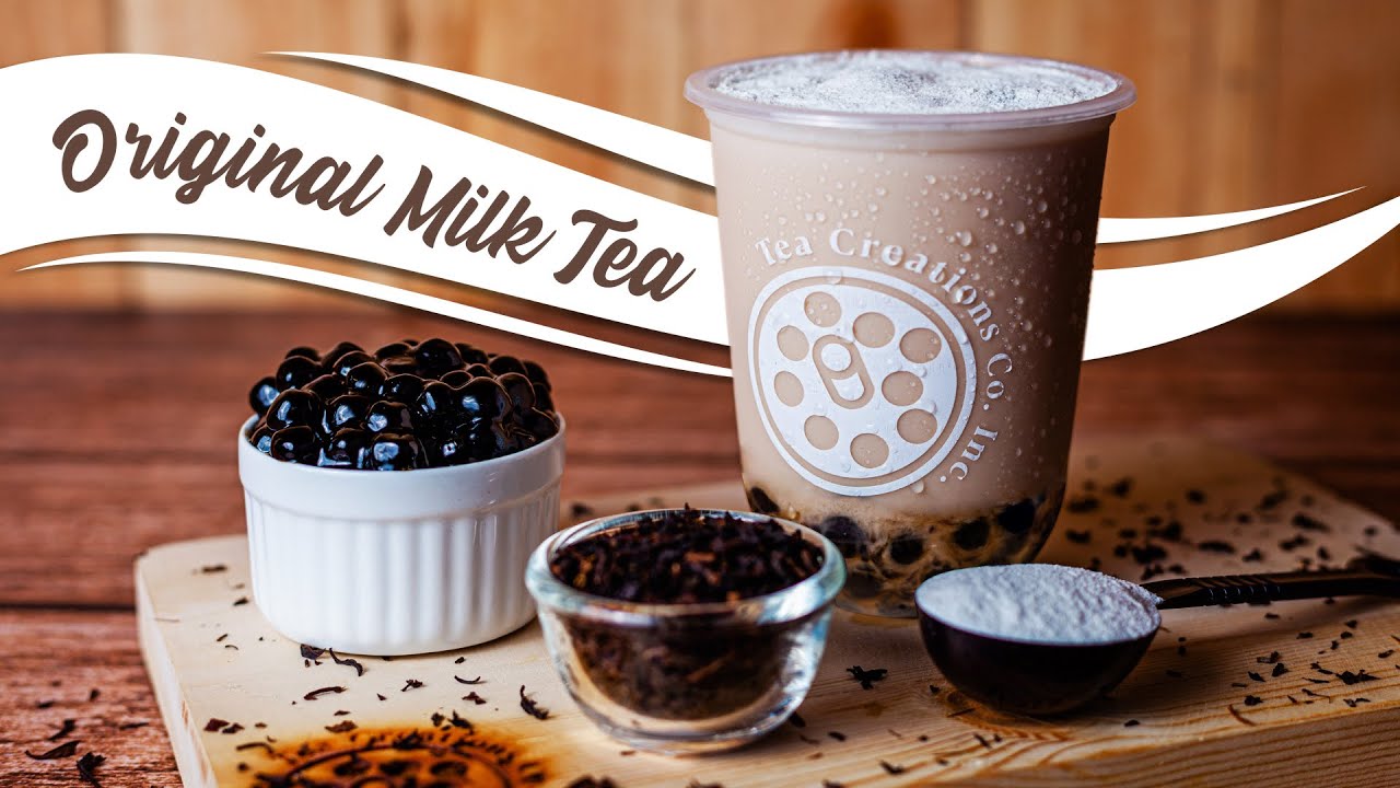 Tea Creations Classics and Favorites Milk Tea Highlights Animation Ver
