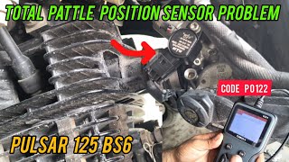 Total pattle position sensor problem |Pulsar 125 Bs6 fixed check engine light on |code Po122/P2109 Net Worth