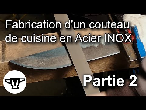 Vidéo: Lames En Acier Inoxydable : Fabrication De Couteaux