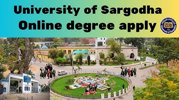 how to apply for degree uos online degree apply || University of Sargodha || Sargodha University