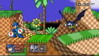 Super Smash Flash 2 v0.9 (Versus Mode) Mega Man vs. Meta Knight