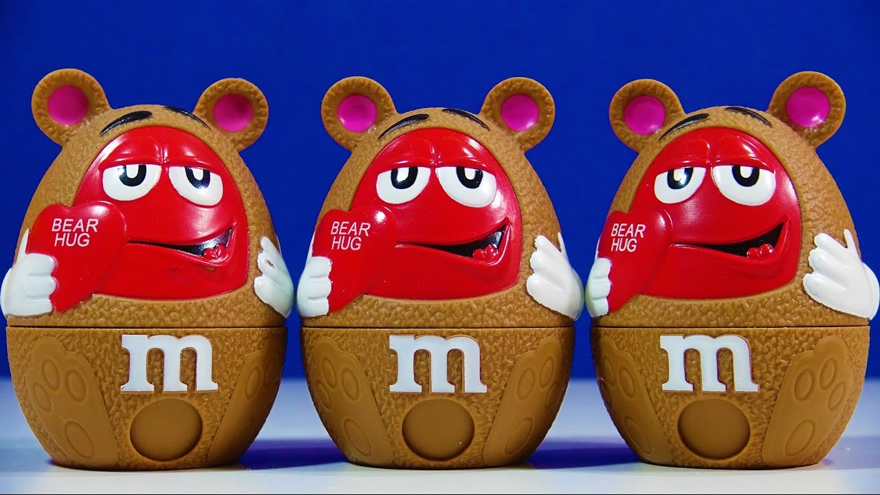 m&m teddy bear