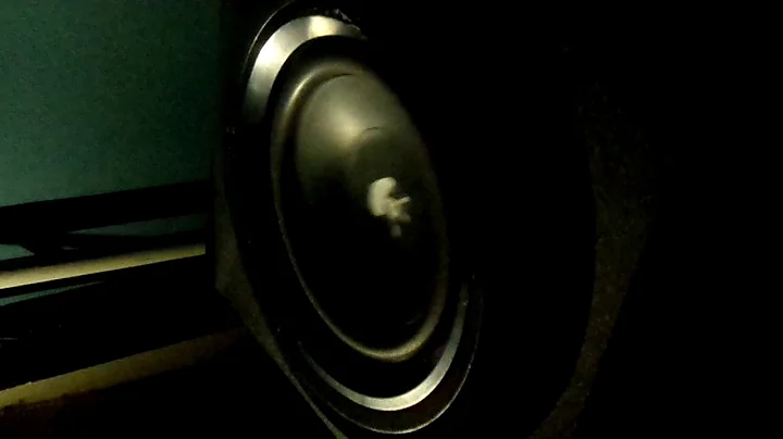 Logitech Z333 maximum excursion