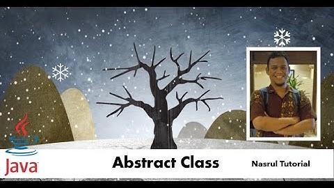 10 - Abstract Class - Pemrograman Java