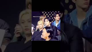 Felix when the music hits too deep #felix #leeknow #daesang #goldendick