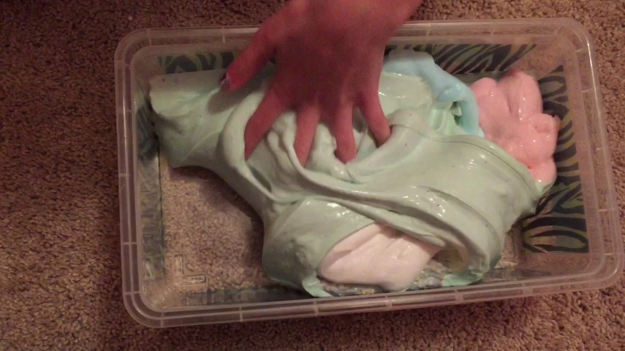 Mixing My Slimes Together - YouTube