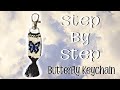 Knotted Butterfly Alpha Keychain Tutorial - Intermediate/advanced