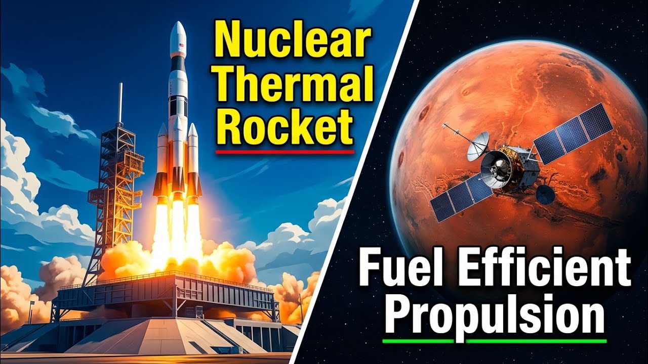 How Nuclear Thermal Rockets Work: We Can Now Get to Mars in Just 3 Months!