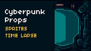 Cyberpunk Props - Time Lapse
