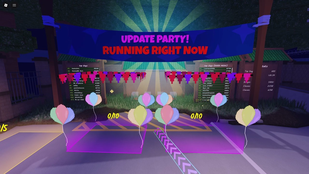 UPDATE PARTY | Jungle Biome | 99 Nights in the Forest  | Roblox