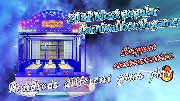 2022 Latest New Popular Carnival Booth High Profitable Carnival Game Machine