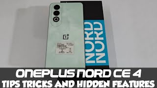 Oneplus Nord Ce 4 Tips Tricks and Hidden Features