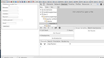 In 5 minutes learn to use jQuery Validation plugin with  ember.js