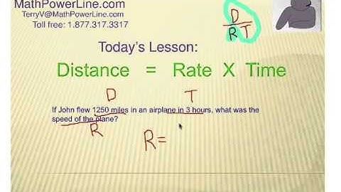 Algebra Word Problems: Motion Part 1