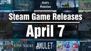 New Steam Games - Sunday April 7 2024