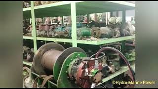 Testing 4 Ton Capacity Winch SAI Hydraulic Motor GM2 600 with Gearbox and Break Mechanism by Hydro Marine Power 2,257 views 1 year ago 1 minute, 24 seconds