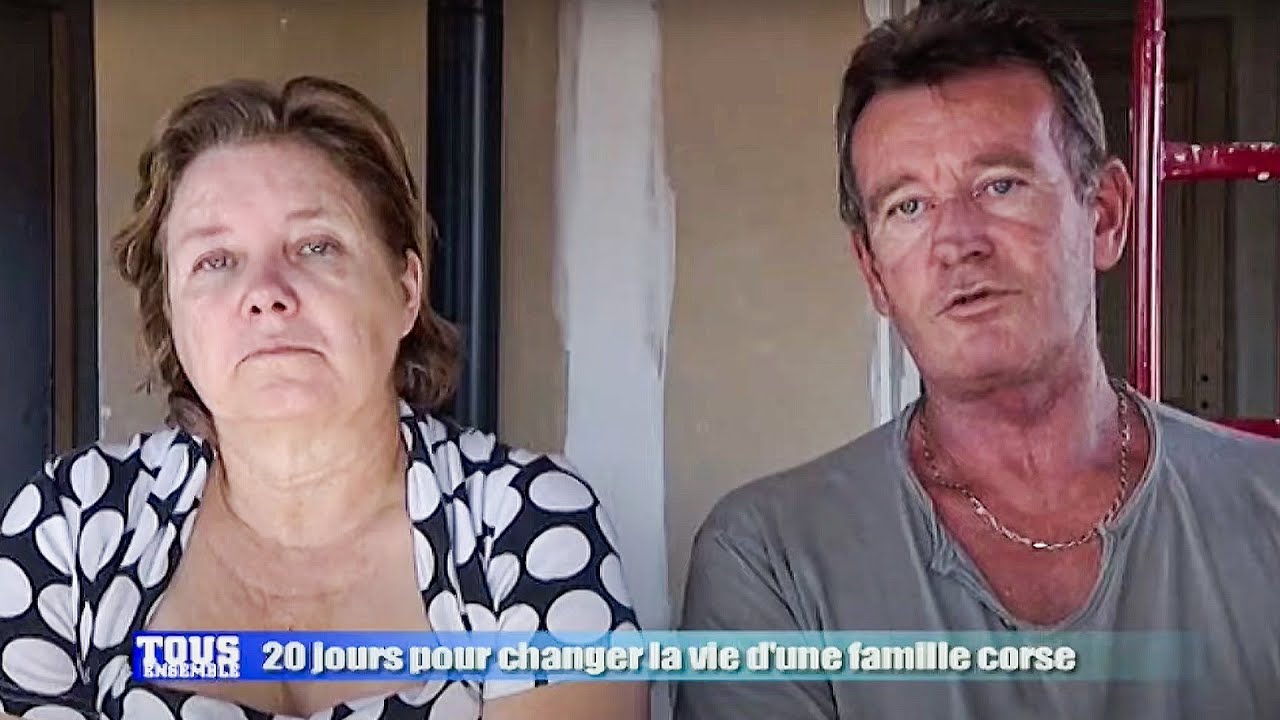 20 jours pour changer la vie d'une famille corse 🏠