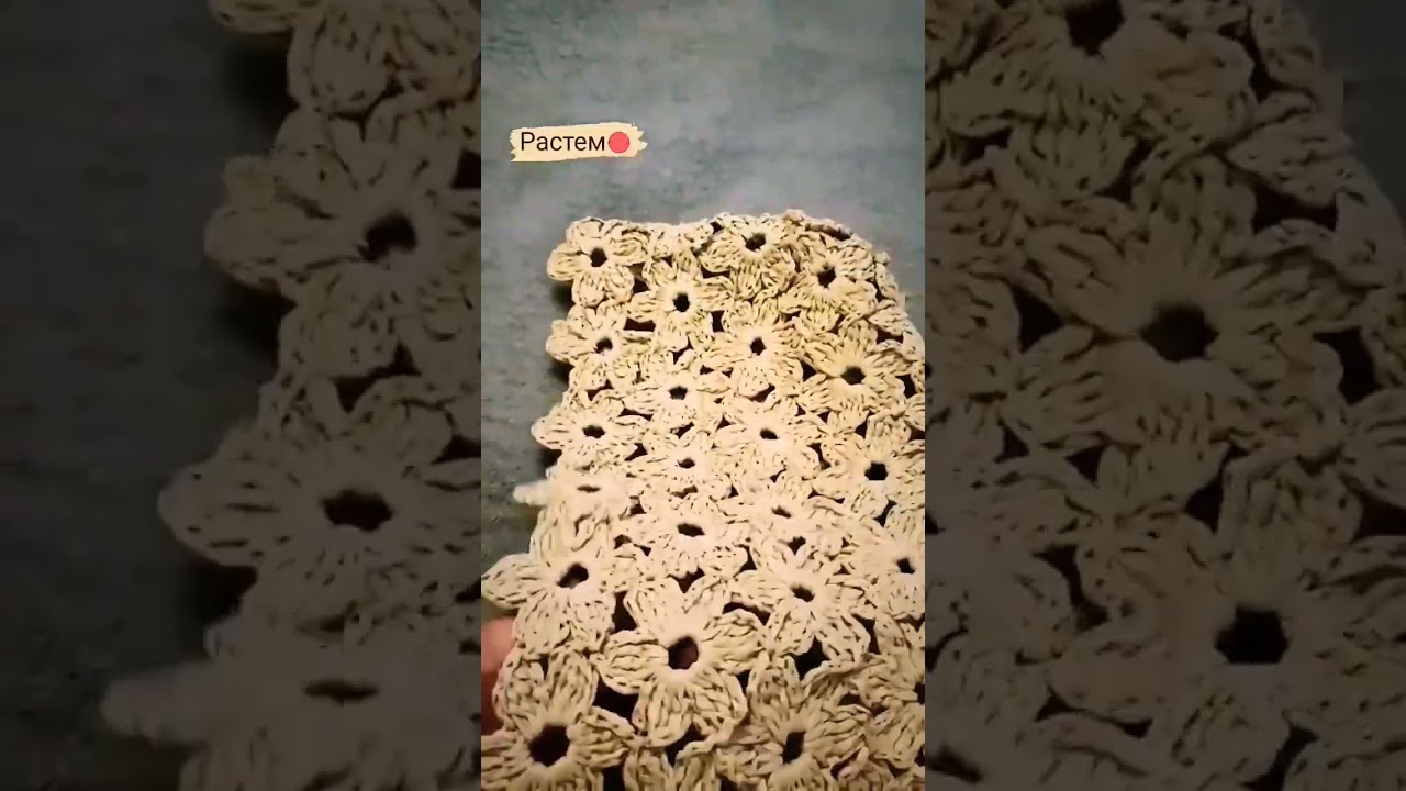 Сумка из рафии крючком (Raffia crochet bag)