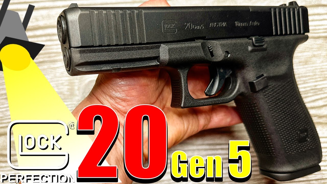 Glock 20 Gen 5 10mm Review Dissecting The Differences YouTube