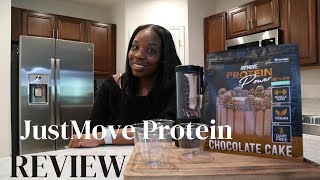 Trying the Chocolate Cake Protein Powder 4 ways | JustMove