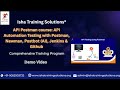 API Automation Testing Demo on 16th Dec 2025.Pls contact or whatsapp us on +91-9052903733 to enroll