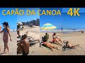 4K - CAPÃO DA CANOA - PRAIA NO CENTRO - DEZEMBRO DE 2020 - RIO GRANDE DO SUL - PLAYA GAÚCHA LINDA