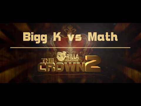 GO-RILLA WARFARE: Bigg K vs Math Hoffa || THE CROWN 2