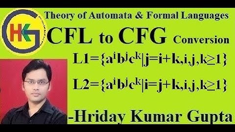 Part 4- CFL to CFG Conversion(Theory of Automata and Formal Languages)