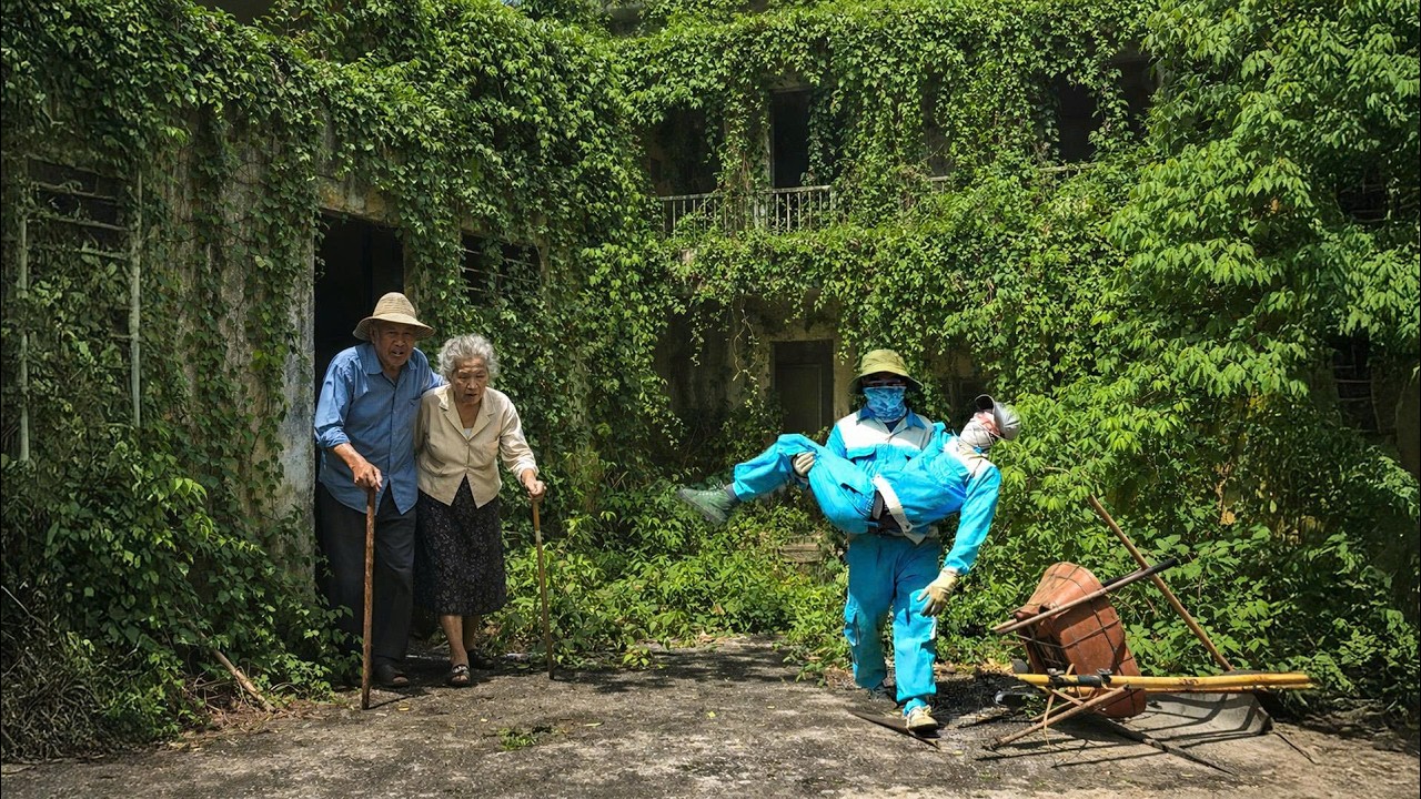 Time Lapse: 3 Days Trapped in a Haunted Mountain Ruin – Something Was Behind Us…