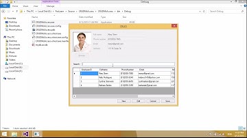 C# Tutorial : Insert Update Delete View and Search data from MS Access | FoxLearn