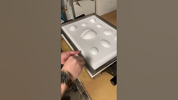 Vacuform step by step with slo mo! Loud noise warning! ⚠️ #puppet #slowmotion #vacuform