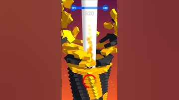 Stack Ball Game Level 199 #stackball #shorts