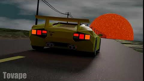 Lamborghini Countach in Blender