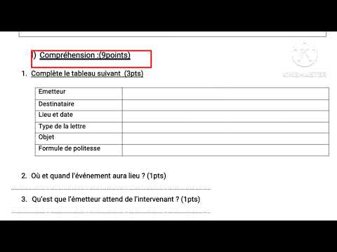 3ème année collège évaluation N3 semestre compréhension et langue الثالثة إعدادي الدورة الأولى