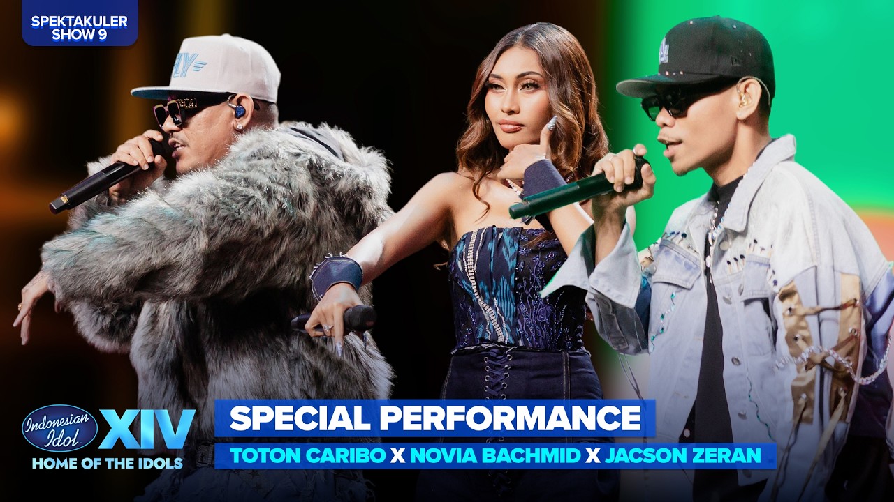 TOTON CARIBO X NOVIA BACHMID X JACSON ZERAN - AMBON MANISE & ORA URUS |SPEKTA 9–Indonesian Idol 2026