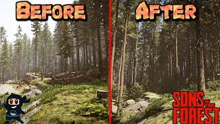 How to regrow trees on Son's of the Forest Tutorial