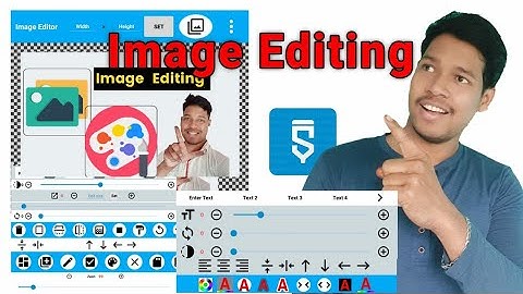 Image editor version 1 test APK hindi vide sketchware pro/Aauraparti