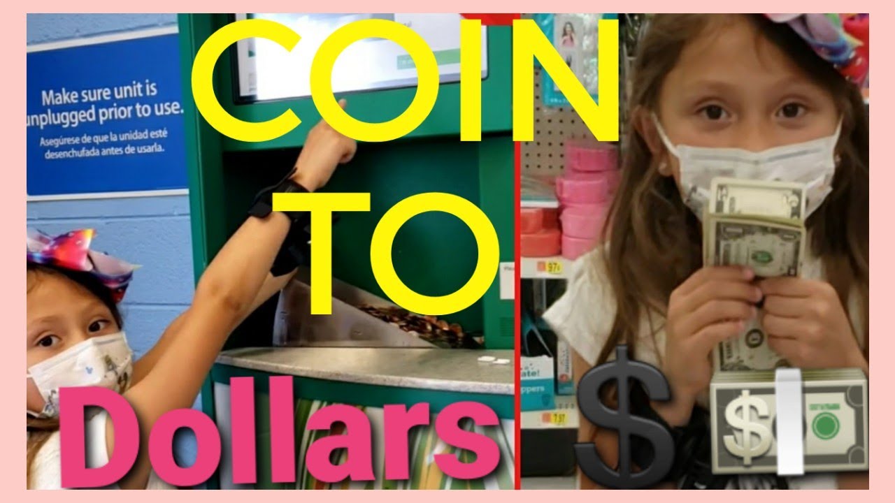 Coins to Dollars 💲💵 Coinstar at Walmart during COVID19 time!! YouTube