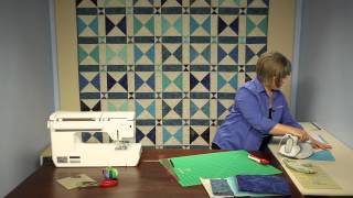 Time Enough Quilt Kit - Keepsake Quilting - Quick And Easy Pieced Hourglass Blocks