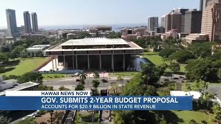 Gov. Josh Green submits 2-year budget proposal aimed at addressing cost of living, homelessness