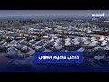من داخل مخيم الهول الجديد تنشر فيديوهات بعد فرار عناصر قسد