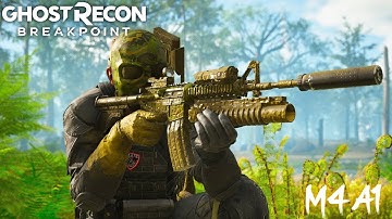 GHOST RECON BREAKPOINT -HOW TO GET THE BEST GUN (M4A1 BLUEPRINT)