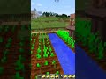 житель, натоптал, на мои грядки !! #minecraft #житель #деревняжителей #shorts #грядки #огород