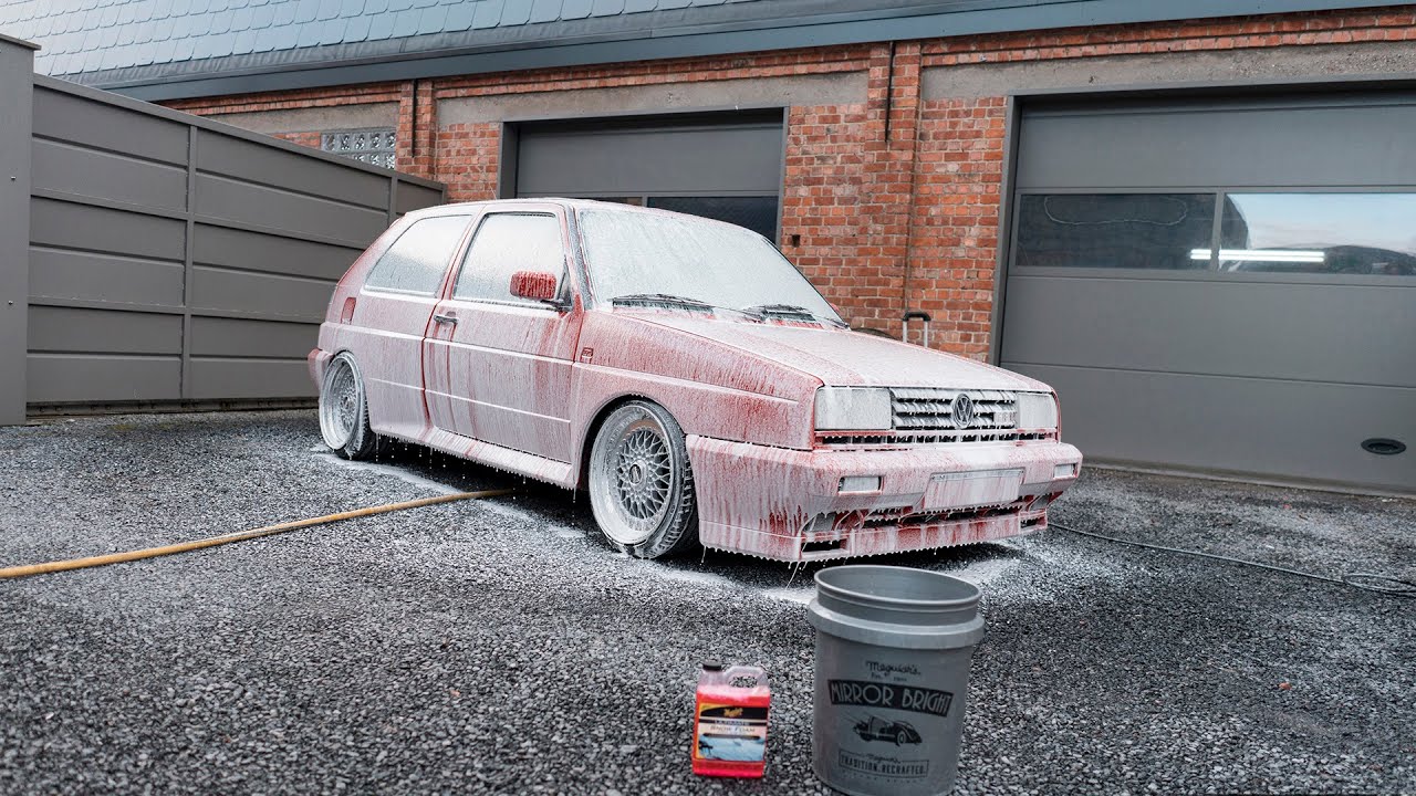Meguiar's Hybrid Ceramic Wax tested | Vw Golf mk2 Rallye